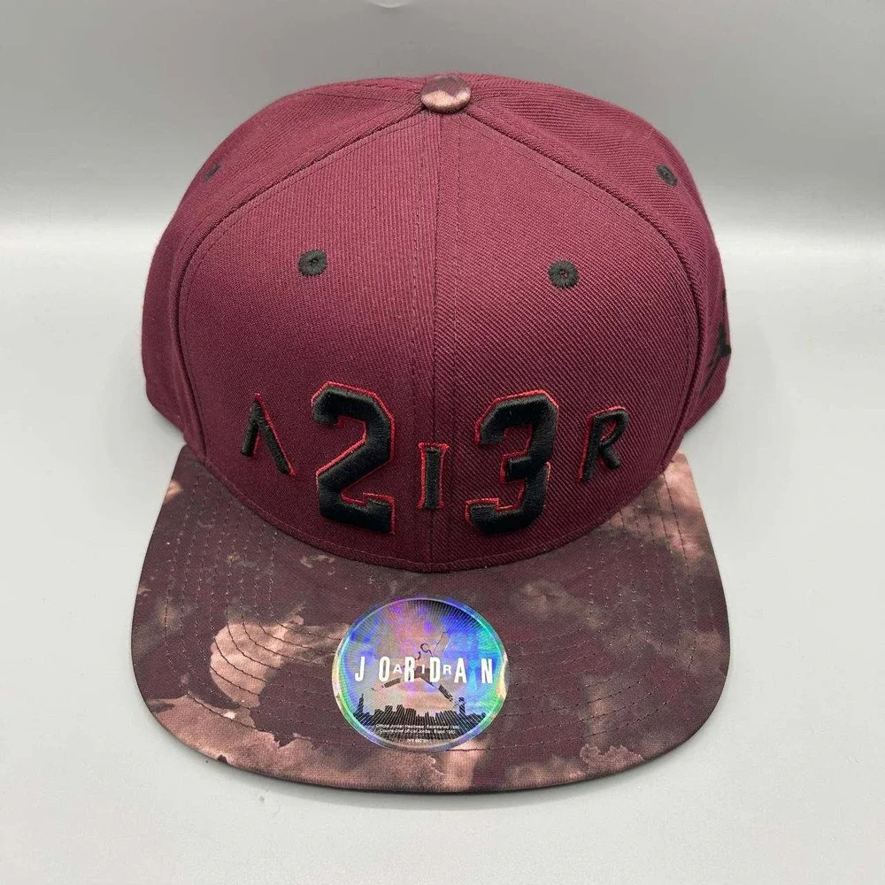 Air Jordan 23 Hat Men‎ White Red Black Embroidered Logo Jumpman Snap Back Cap